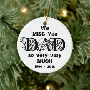 Weihnachtsverzierung im liebevollen Gedächtnis Keramik Ornament