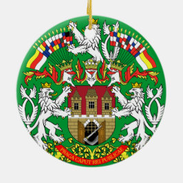 Weihnachtsverzierung Tschechen Prague* Keramik Ornament