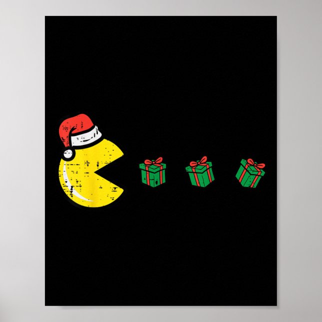 Weihnachtsvideospiel Weihnachtsspiele Männer Jungs Poster (Vorne)