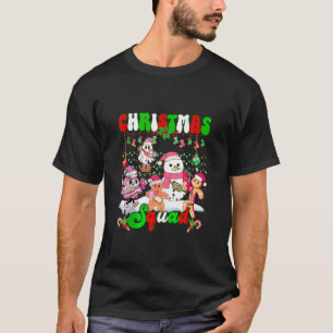 Weihnachtsviertel Funny Boujee Gingerbread Xm T-Shirt