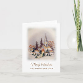 WeihnachtsVintag Karte