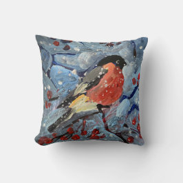 Weihnachtsvogel Kissen