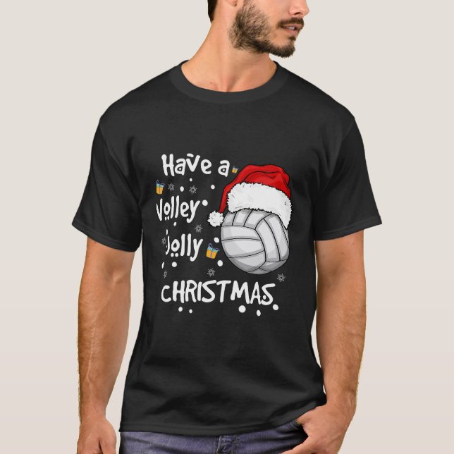 Weihnachtsvolleyball Haben Sie ein Volley Jollis W T-Shirt (Vorderseite)