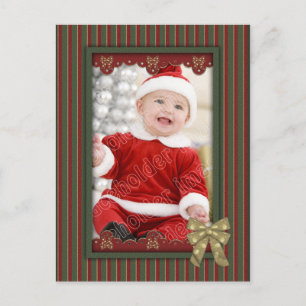 Weihnachtsvorlage Feiertagspostkarte