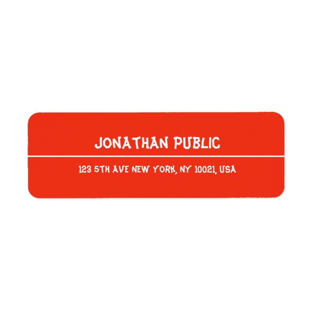 Weihnachtsvorlage Handgeschriebene rote Rücksendea (Vorne)