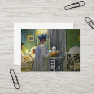 Weihnachtsvormittag, Das Fest von Saint Lucy Visitenkarte