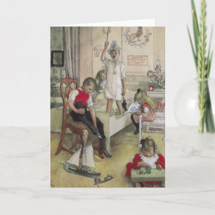 Weihnachtsvormittag Feiertagskarte