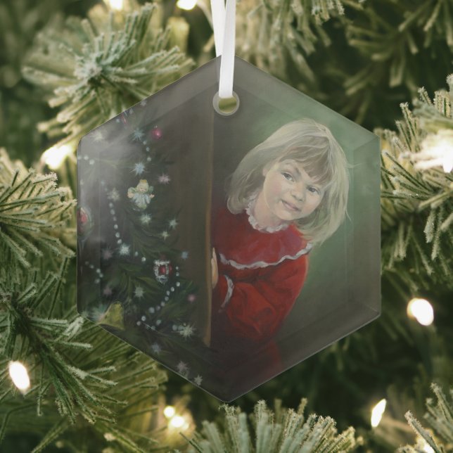 Weihnachtsvormittag Ornament Aus Glas (Insitu)
