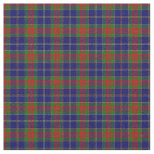 Weihnachtsvormittag Scottish Tartan Pattern Stoff
