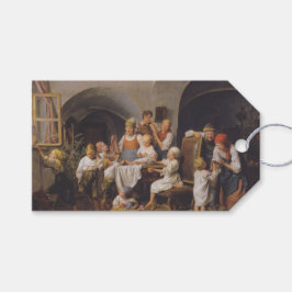 Weihnachtsvormittag (von Ferdinand Georg Waldmülle Geschenkanhänger