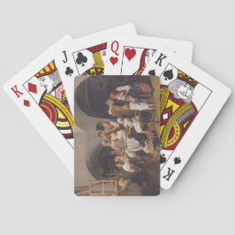 Weihnachtsvormittag (von Ferdinand Georg Waldmülle Spielkarten