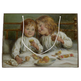 Weihnachtsvormittag (von Joseph Clark) Große Geschenktüte