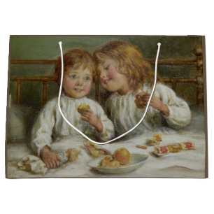 Weihnachtsvormittag (von Joseph Clark) Große Geschenktüte