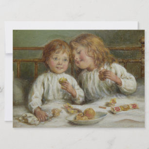 Weihnachtsvormittag (von Joseph Clark) Karte