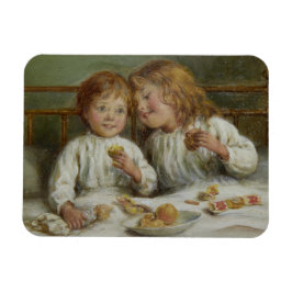 Weihnachtsvormittag (von Joseph Clark) Magnet