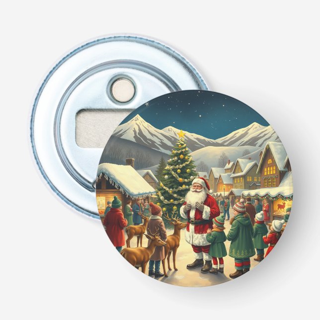 Weihnachtsvorstellung Flaschenöffner (Vorderseite)