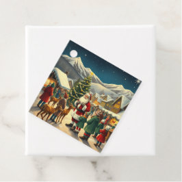 Weihnachtsvorstellung Geschenkanhänger