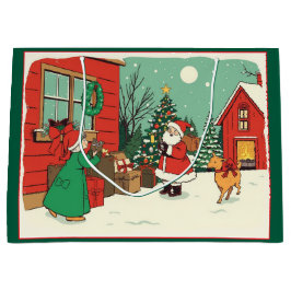 Weihnachtsvorstellung Große Geschenktüte