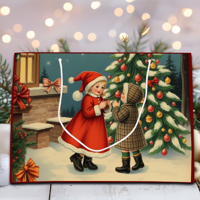 Weihnachtsvorstellung Große Geschenktüte (Von Creator hochgeladen)