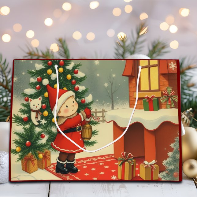 Weihnachtsvorstellung Große Geschenktüte (Von Creator hochgeladen)