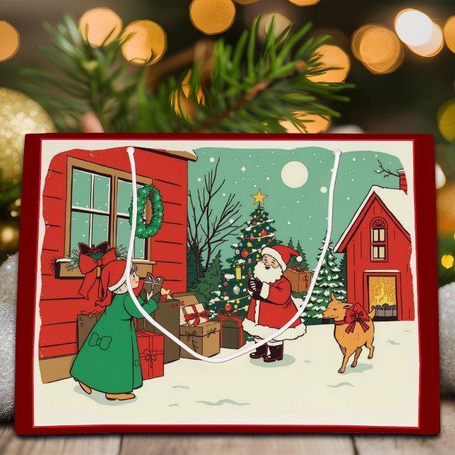 Weihnachtsvorstellung Große Geschenktüte (Von Creator hochgeladen)