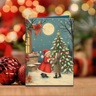 Weihnachtsvorstellung Karte