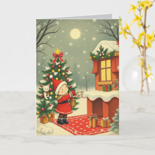 Weihnachtsvorstellung Karte