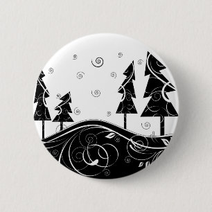 Weihnachtswald Button
