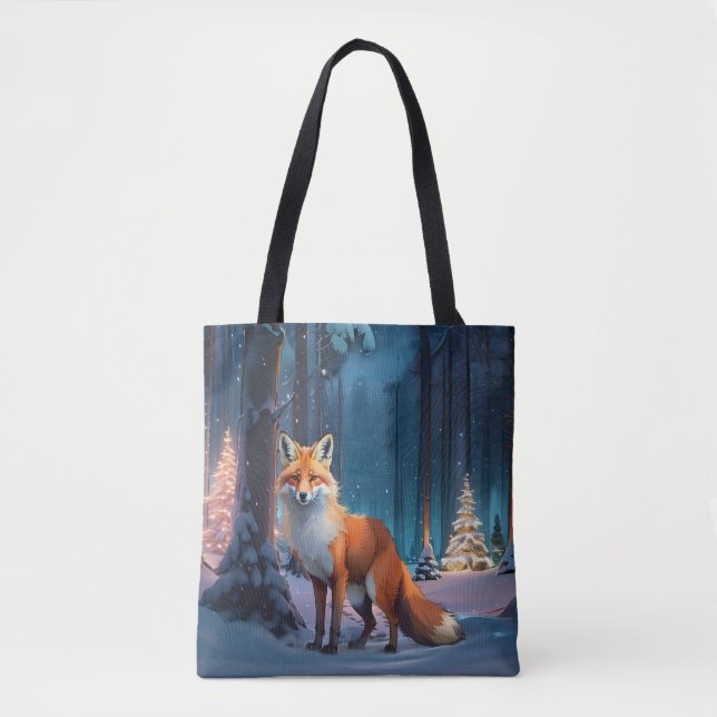 Weihnachtswald Fox (Vorderseite)