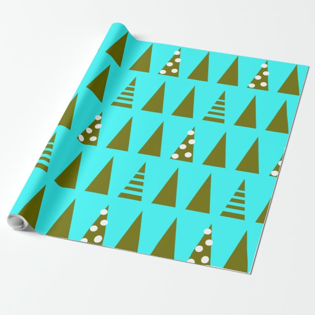 Weihnachtswald Geschenkpapier (Ungerollt)