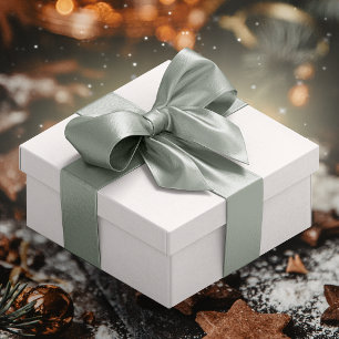 Weihnachtswald Grün 8C9385 Satinband