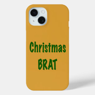 Weihnachtswald Grüner Brat auf Gold Case-Mate iPhone Hülle