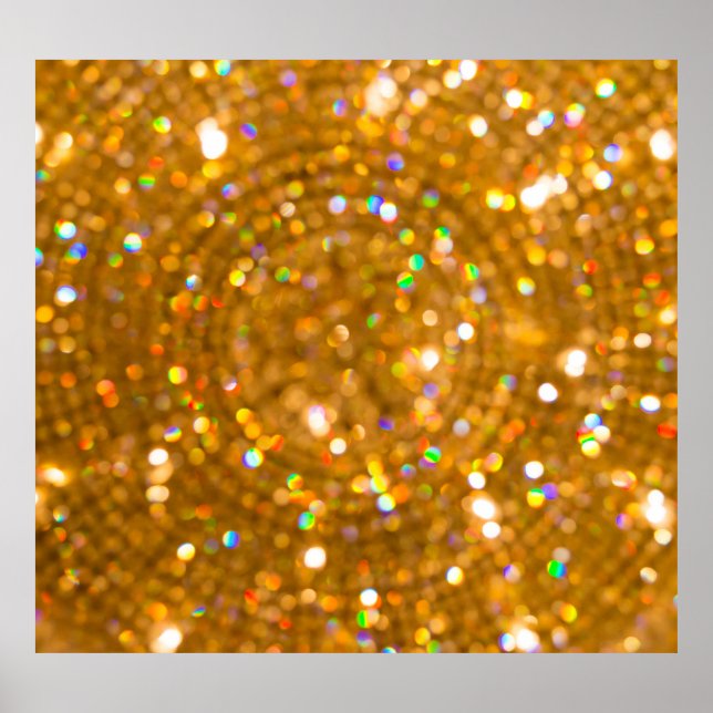 Weihnachtswald: Silhouette Winter Wallpaper. Poster (Vorne)