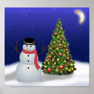 Weihnachtswallpaper Poster