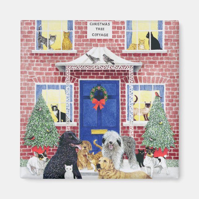 Weihnachtswärme Magnet (Vorne)