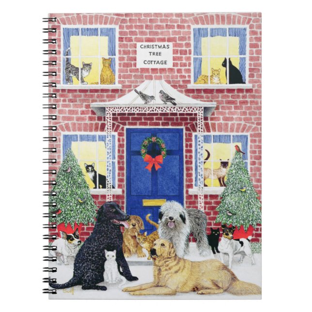 Weihnachtswärme Notizblock (Vorderseite)