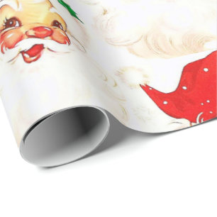 Weihnachtswaschpapier Santa Geschenkpapier