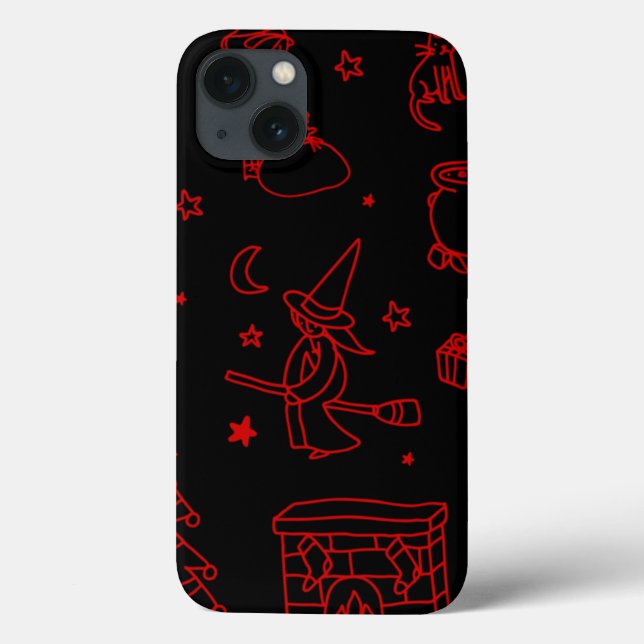 Weihnachtsweih, schwarz Case-Mate iPhone hülle (Rückseite)