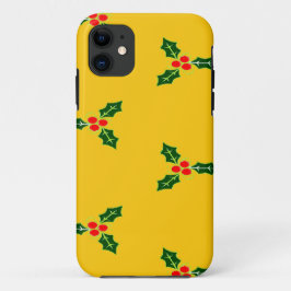 Weihnachtsweihe auf Orange Case-Mate iPhone Hülle