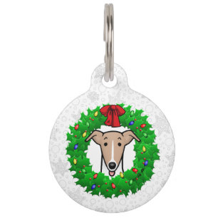 Weihnachtsweihe & Lichter - Fauna & Weiß Haustiermarke