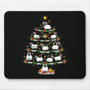 Weihnachtsweihe Weihnachtsbaum für Haustiere Mousepad