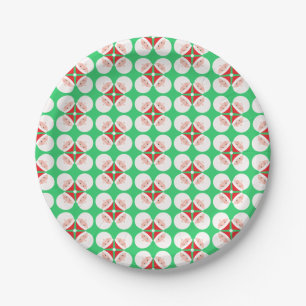 WeihnachtsWeihnachten Pappteller