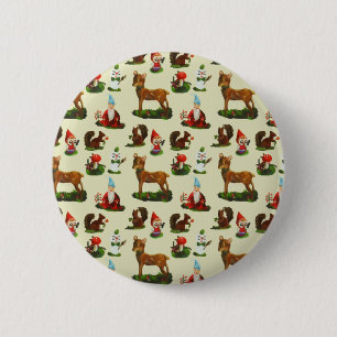 Weihnachtsweihnachtsbaum Hirsch Santa Snowman Button