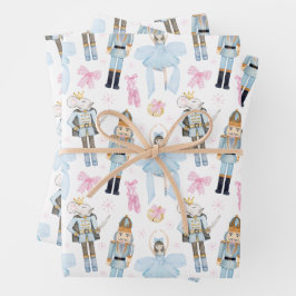 Weihnachtsweihnachtscreme Geschenkpapier Set