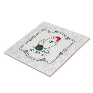 WeihnachtsWeihnachtsfeiertag Eskimo HO HO HO Niedl Fliese