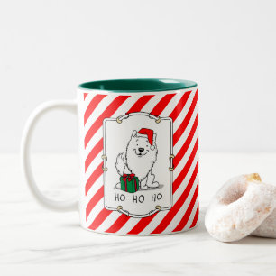 WeihnachtsWeihnachtsfeiertag Eskimo HO HO HO Niedl Zweifarbige Tasse