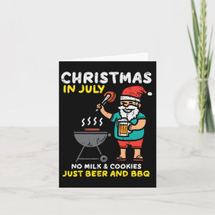 Weihnachtsweihnachtskekse - Grillen Weihnachten Karte
