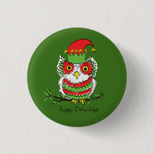 Weihnachtsweihnachtskinder Niedlich Button