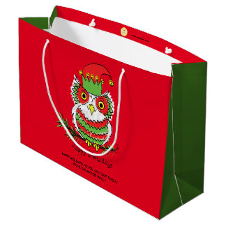 Weihnachtsweihnachtskinder Niedlich Große Geschenktüte