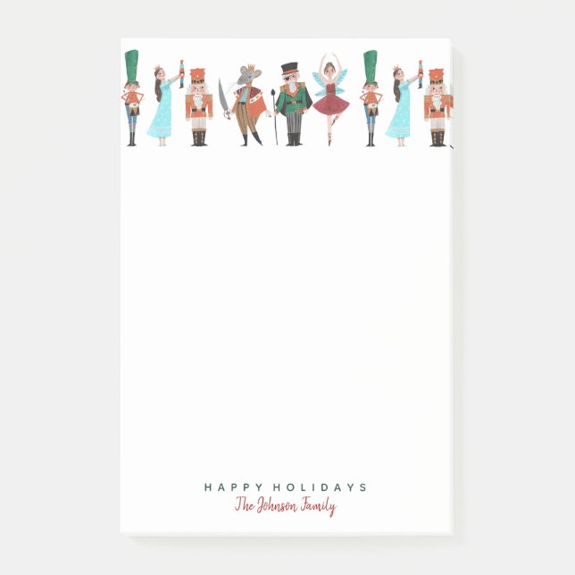 Weihnachtsweihnachtskostcracker - Anmerkungen | St Post-it Klebezettel (Vorderseite)